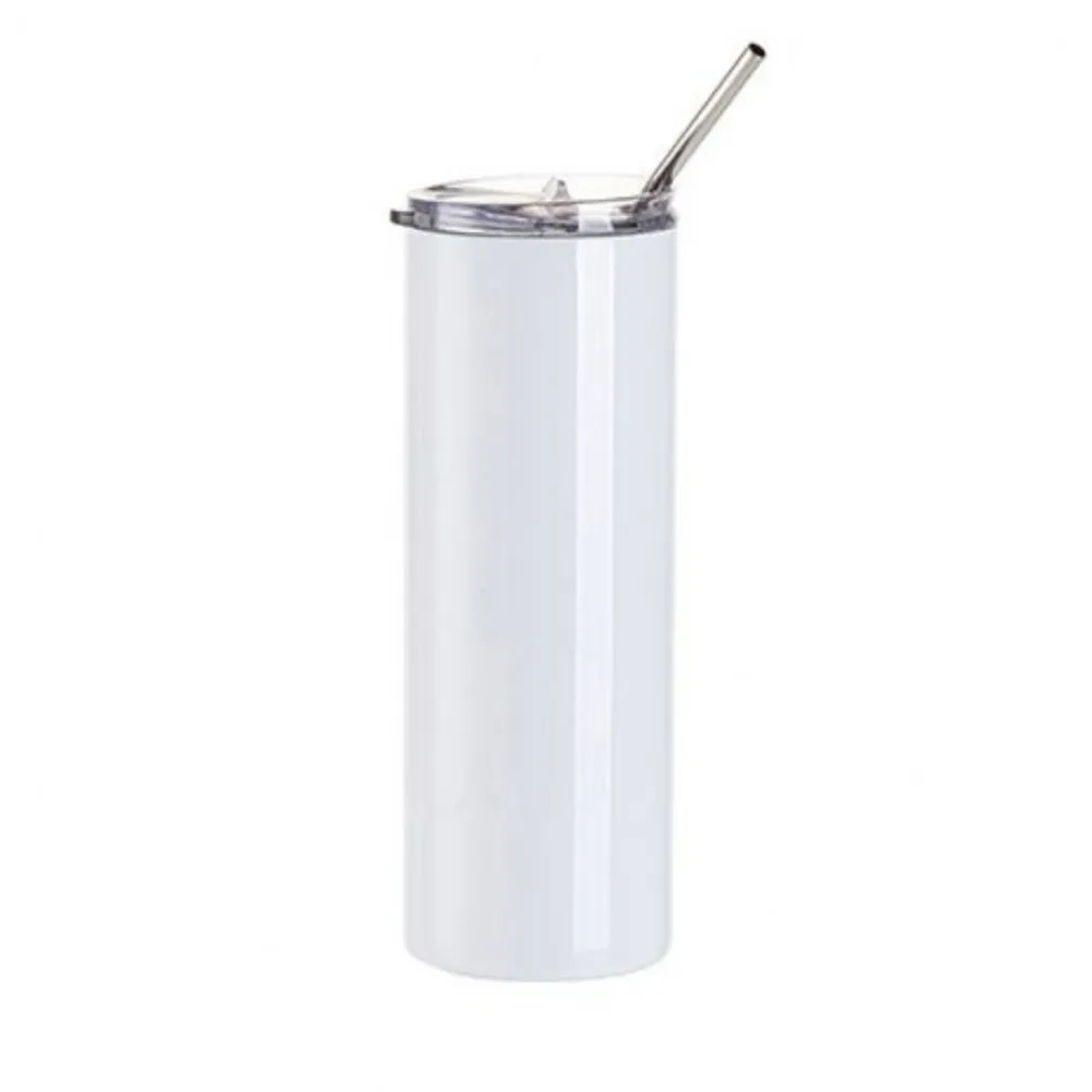 Sublimation Tumbler-Becher mit Trinkhalm 600ml